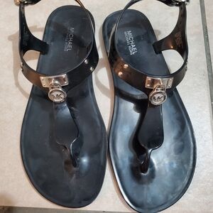 Michael Kors Black Jellies